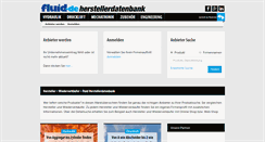 Desktop Screenshot of markt.fluid.de